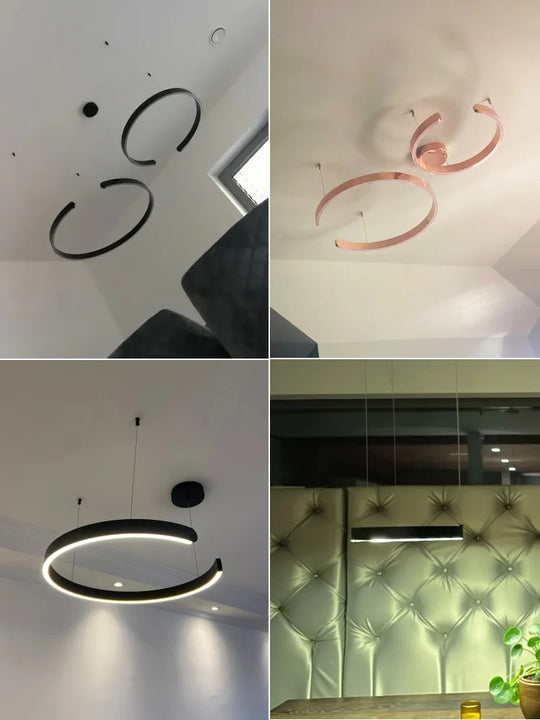 Modern Ring Ceiling lights