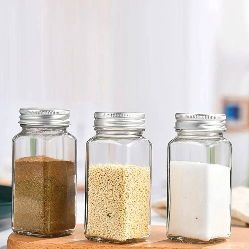 Glass Spice Jars