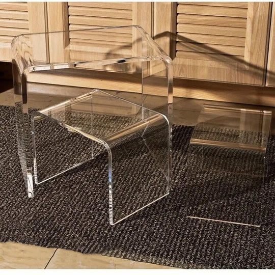 Minimalist Clear Acrylic Table