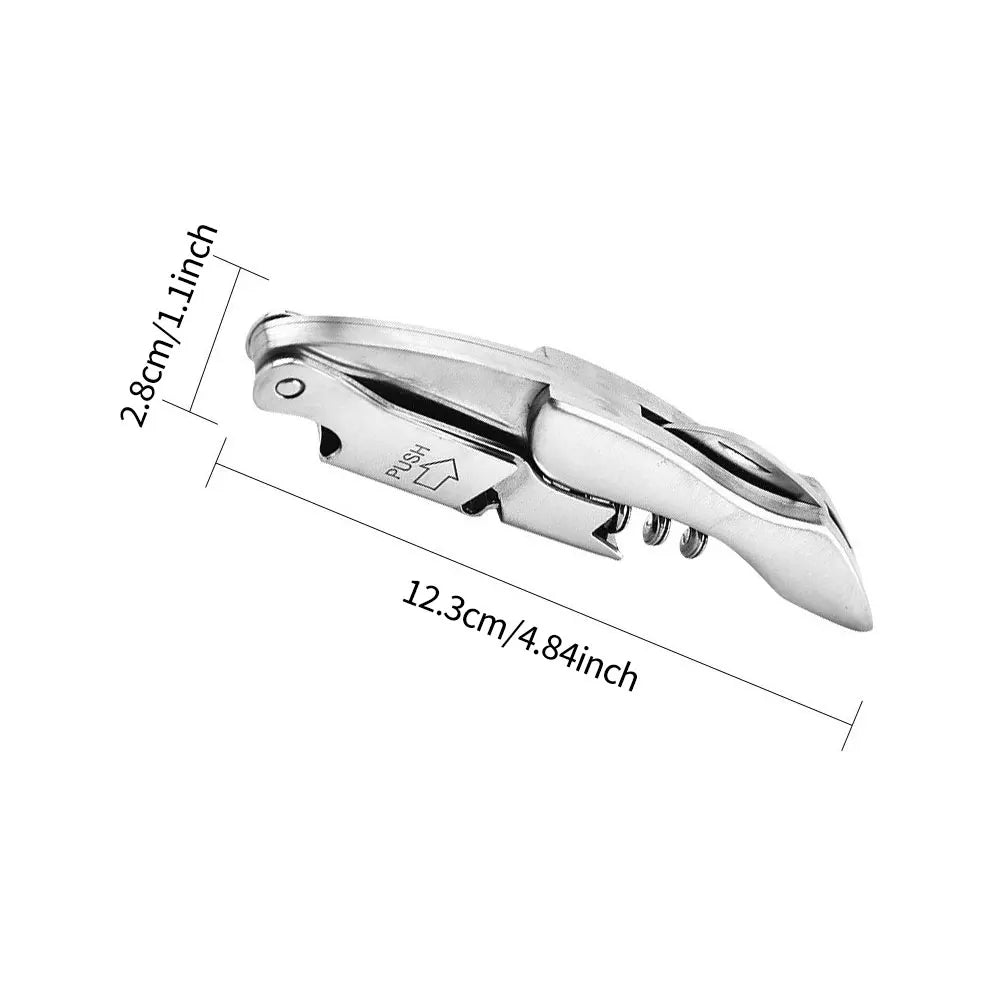 Modern Professional Wood Handle Corkscrew