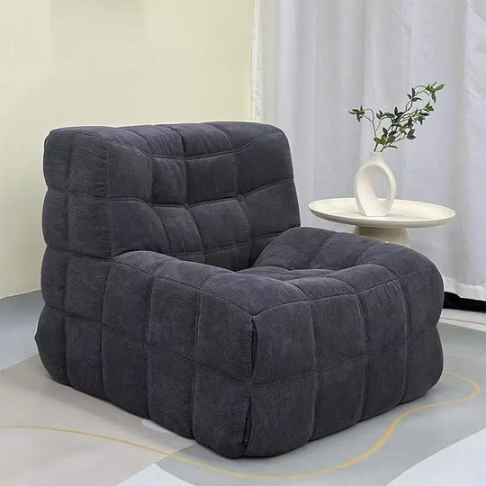 Lazy Retro Corduroy Waffle Sofa