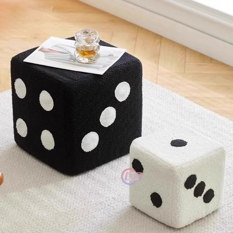 Funky Dice Footstool
