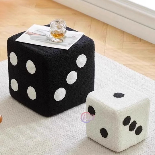 Funky Dice Footstool
