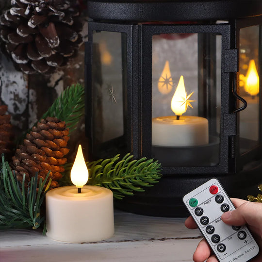 Rechargeable LED Candles For Your Dinner Table