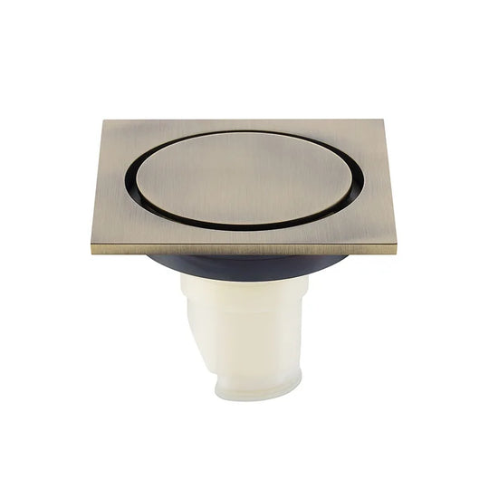 Brass Round Bathroom Floor Drain