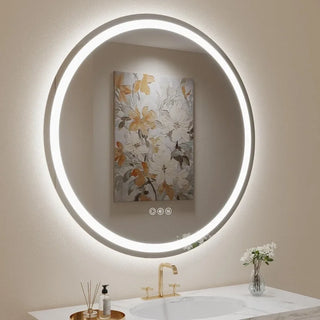 36" Round LED Mirror