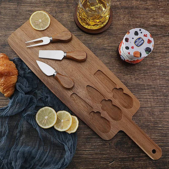 Acacia Cheese Board Set