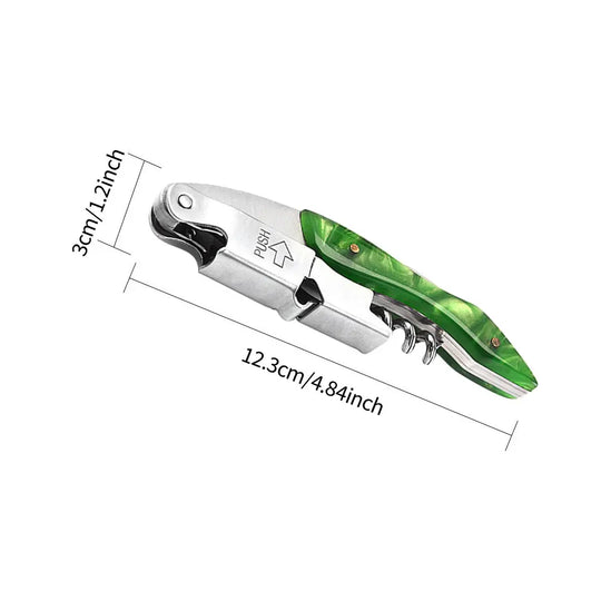 Modern Professional Wood Handle Corkscrew