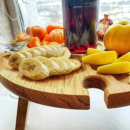 Simple Wooden Outdoor Folding Picnic Table