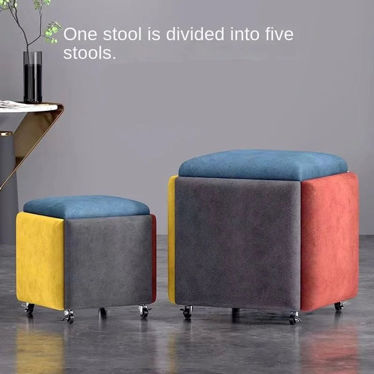 Household Rubik Cube MultiStool (5in1)