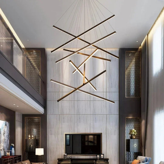 Modern Villa Bar LED Chandelier