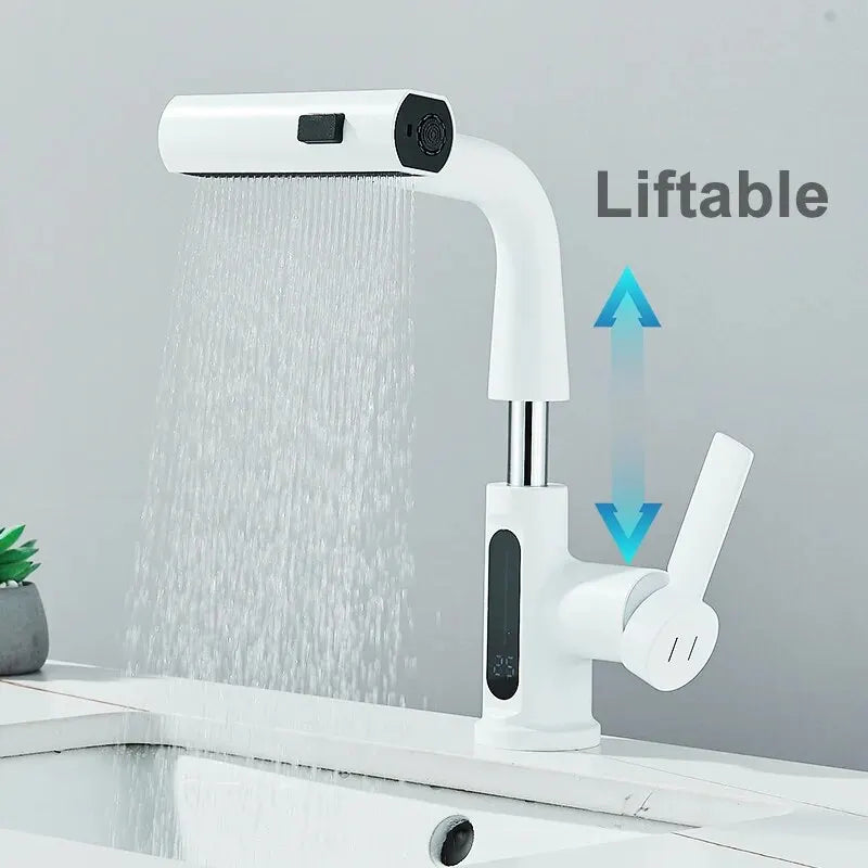 Modern Smart 3 Spout Faucet With Digital Thermostat