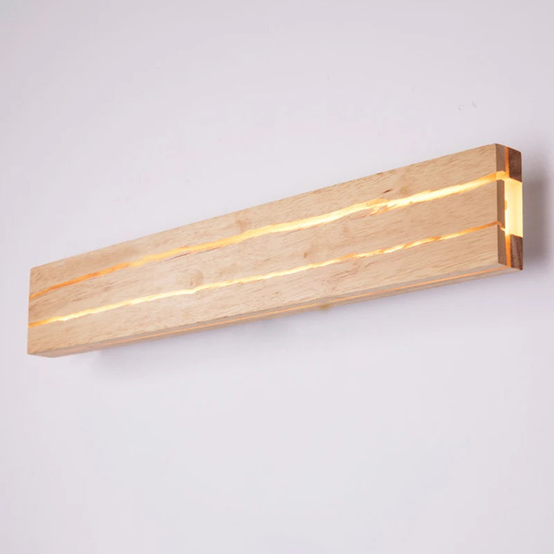 Modern Wood LED Wall Lamp