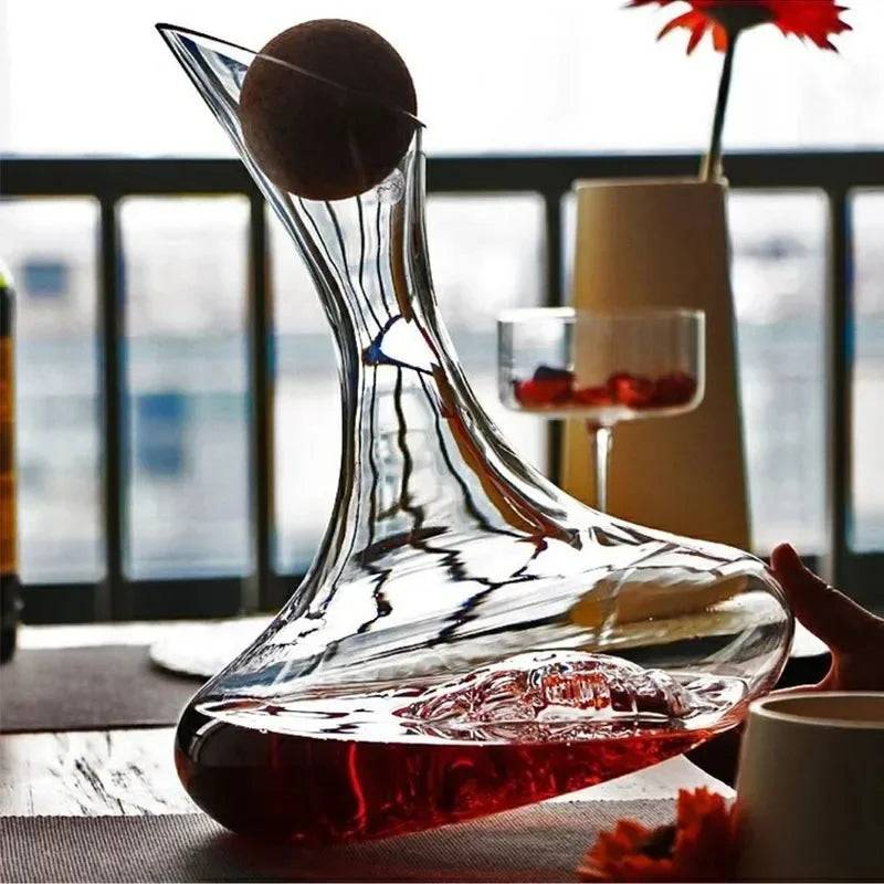 Crystal Red Wine Decanter