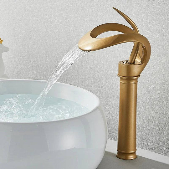 Luxury Stylish Oval Bathroom Basin Mixer Faucet