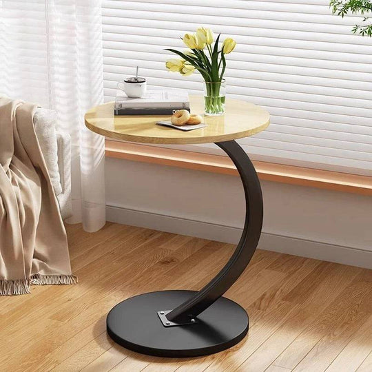 Italian Modern Round Side Table