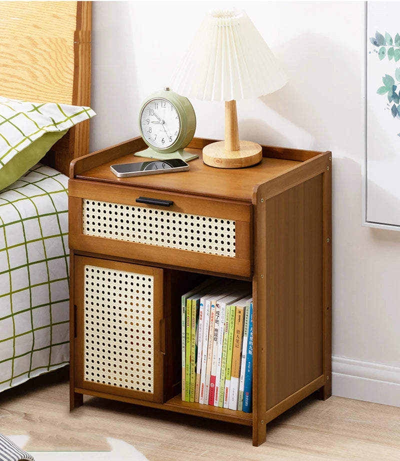 Luxury Solid Wood, Modern Bedside Table