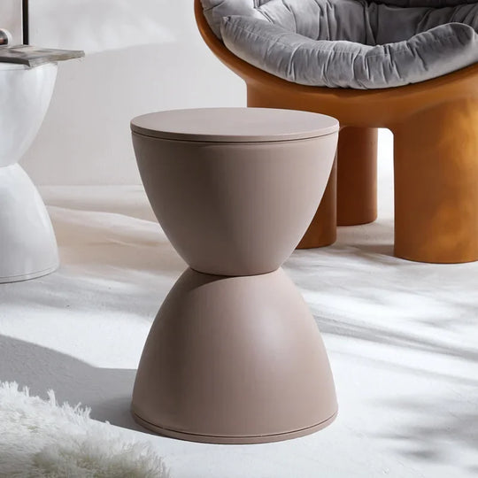 Luxury Modern Casual Hourglass Stool