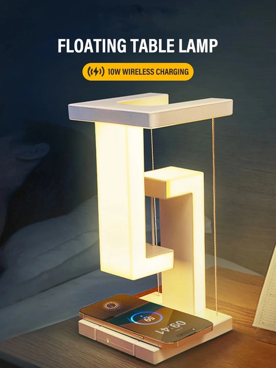 Novelty Floating Lamp With Wireless Charging
