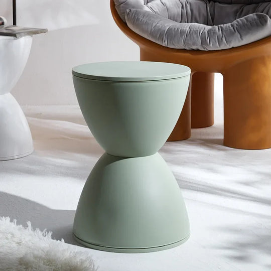 Luxury Modern Casual Hourglass Stool