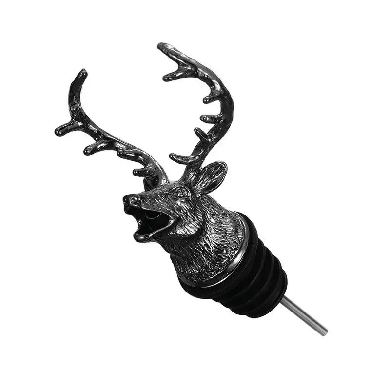 Elk Head Wine Pourer