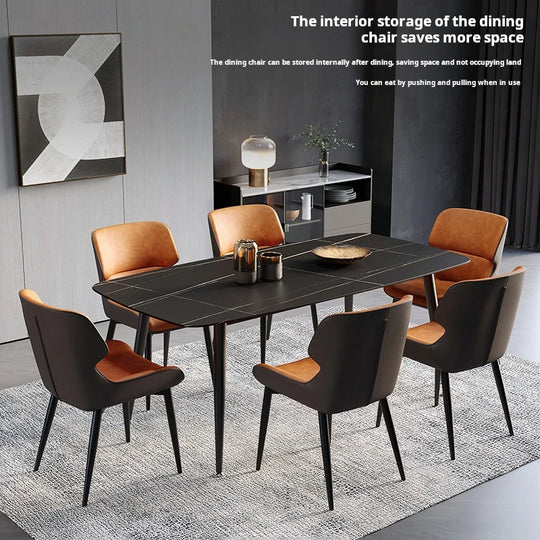Nordic Leather Dining Chair