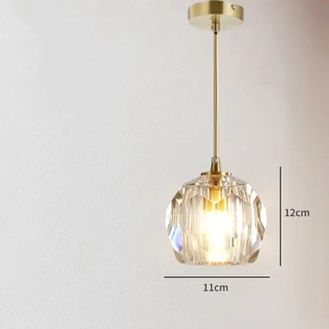 Modern Crystal Pendant Light