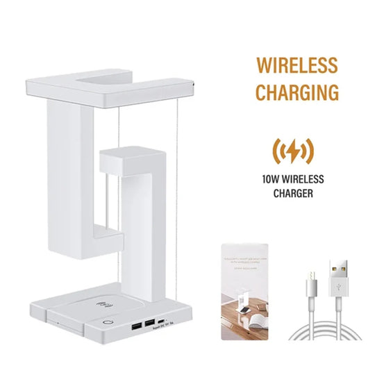 Novelty Floating Lamp With Wireless Charging