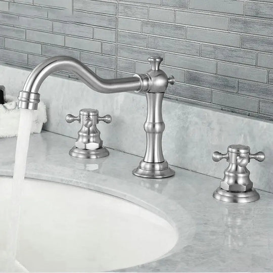 Luxury Hot Cold Mixer Brass Faucet