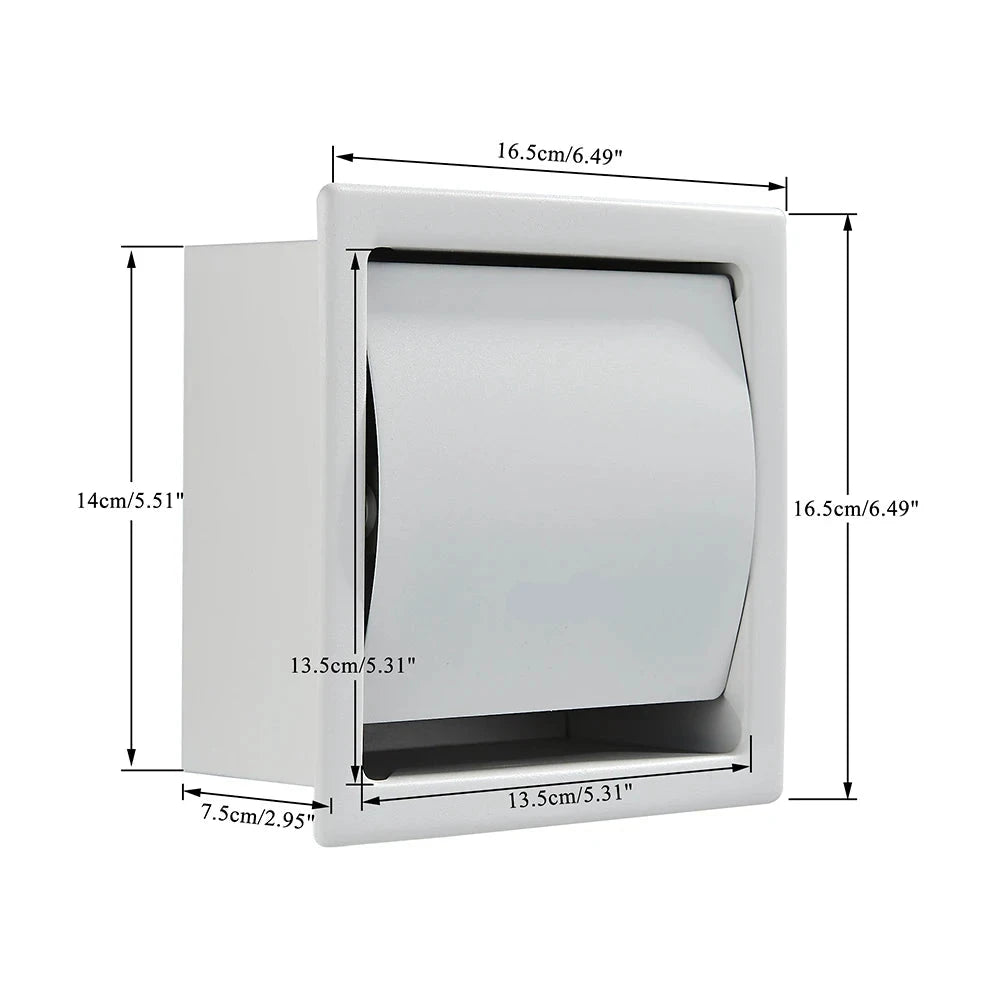Modern Stainless Steel Toilet Paper Holder