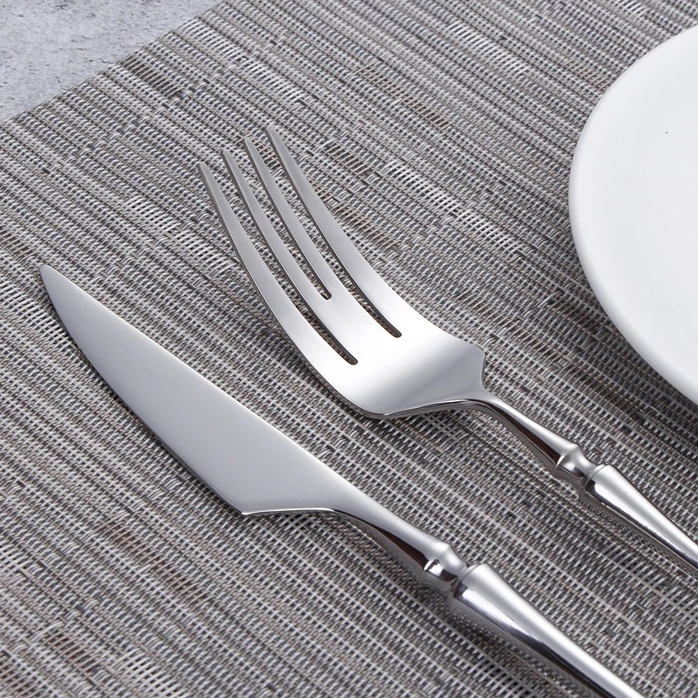 Gold Stainless Steel Tableware