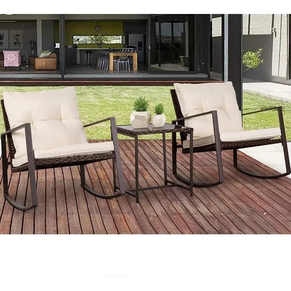 Rocking Patio Bistro Set