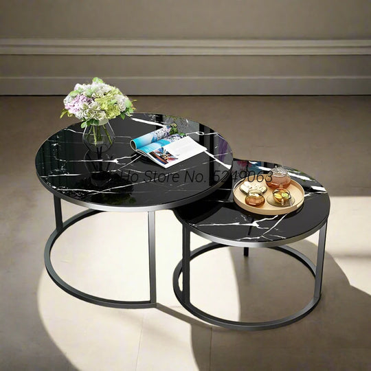 2 Modern Glass Coffee Tables