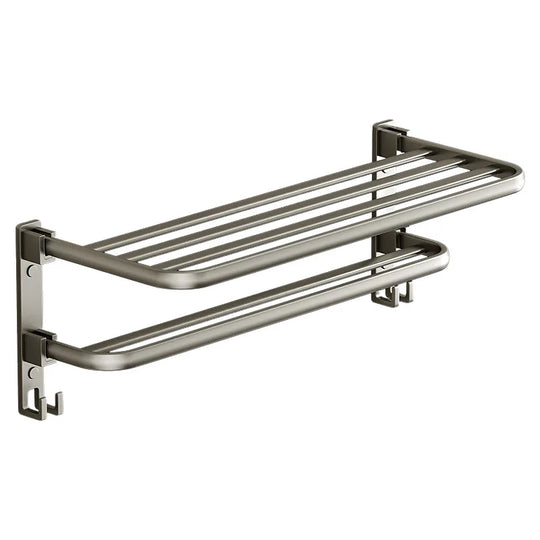 Modern Grey Towel Rack