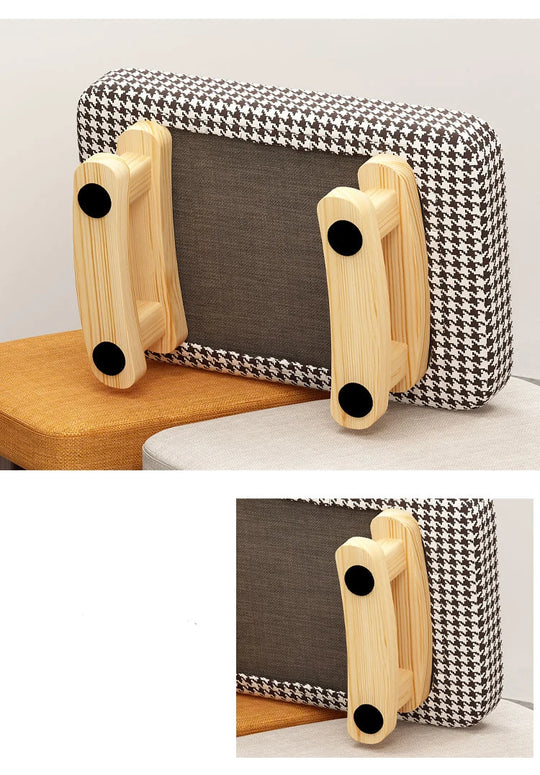 Small Wooden Stool Footrest