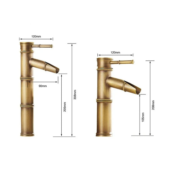 Bamboo Style Luxury Mixer Tap