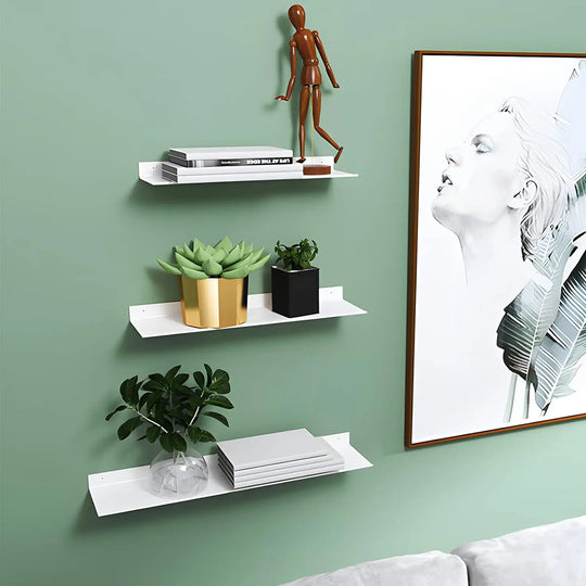 Aluminium Floating Bathroom Shelves