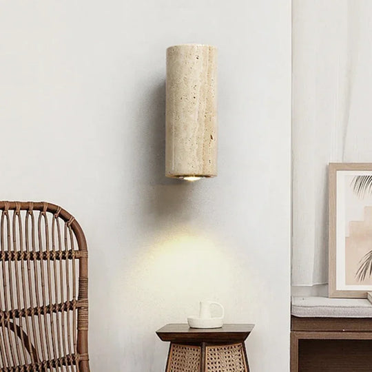 Designer Limestone Wall Light