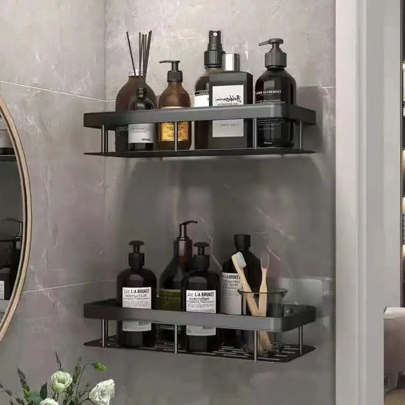 Modern Aluminium Bathroom Shelf