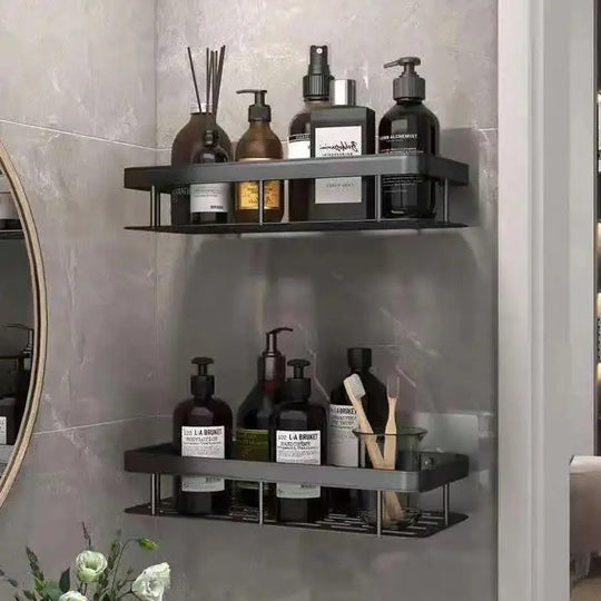 Modern Aluminium Bathroom Shelf