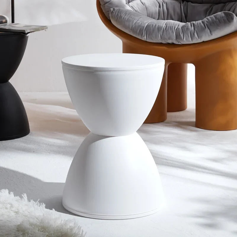 Luxury Modern Casual Hourglass Stool