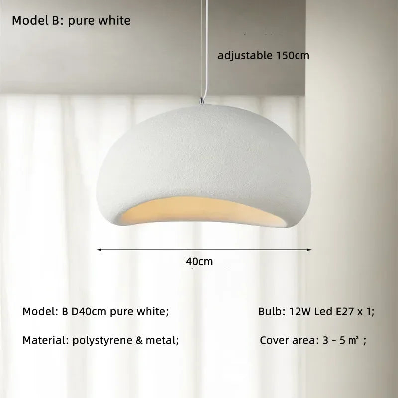 Minimalism Wabi Sabi LED Pendant Lamps