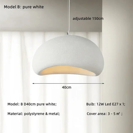 Minimalism Wabi Sabi LED Pendant Lamps