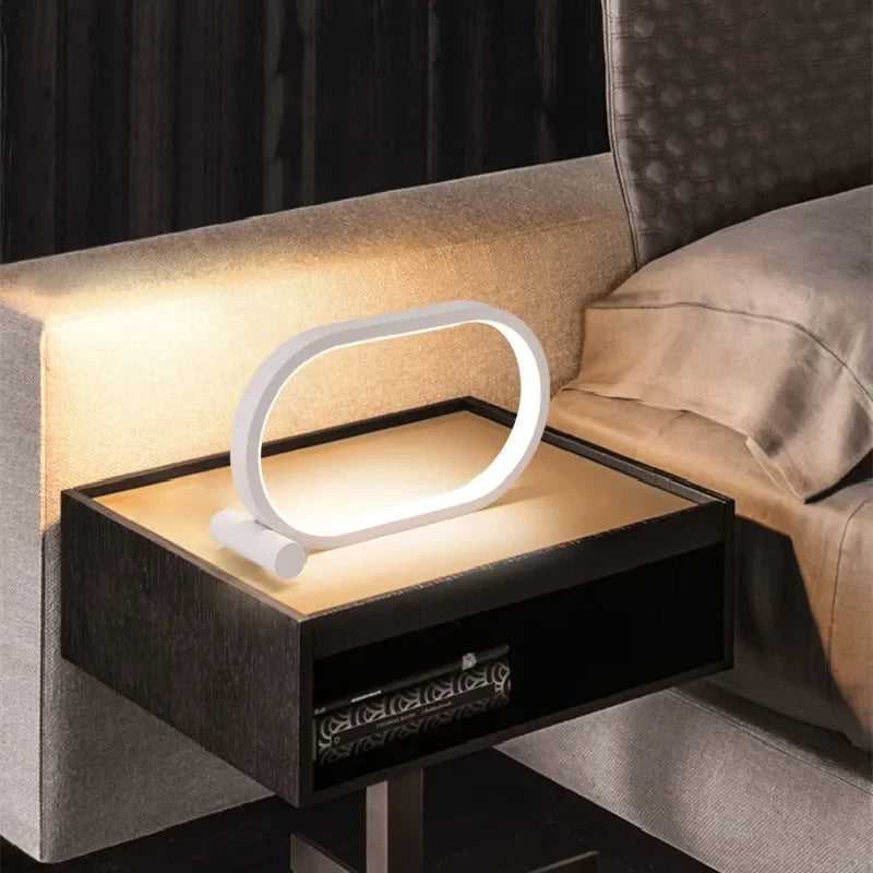 Modern Oval LED Reading Lamp