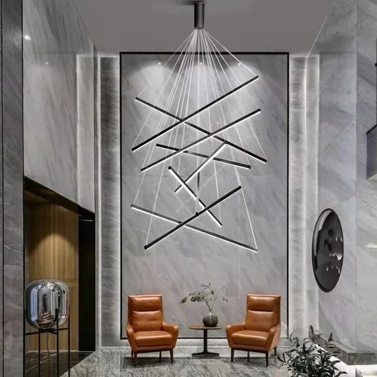 Modern Villa Bar LED Chandelier