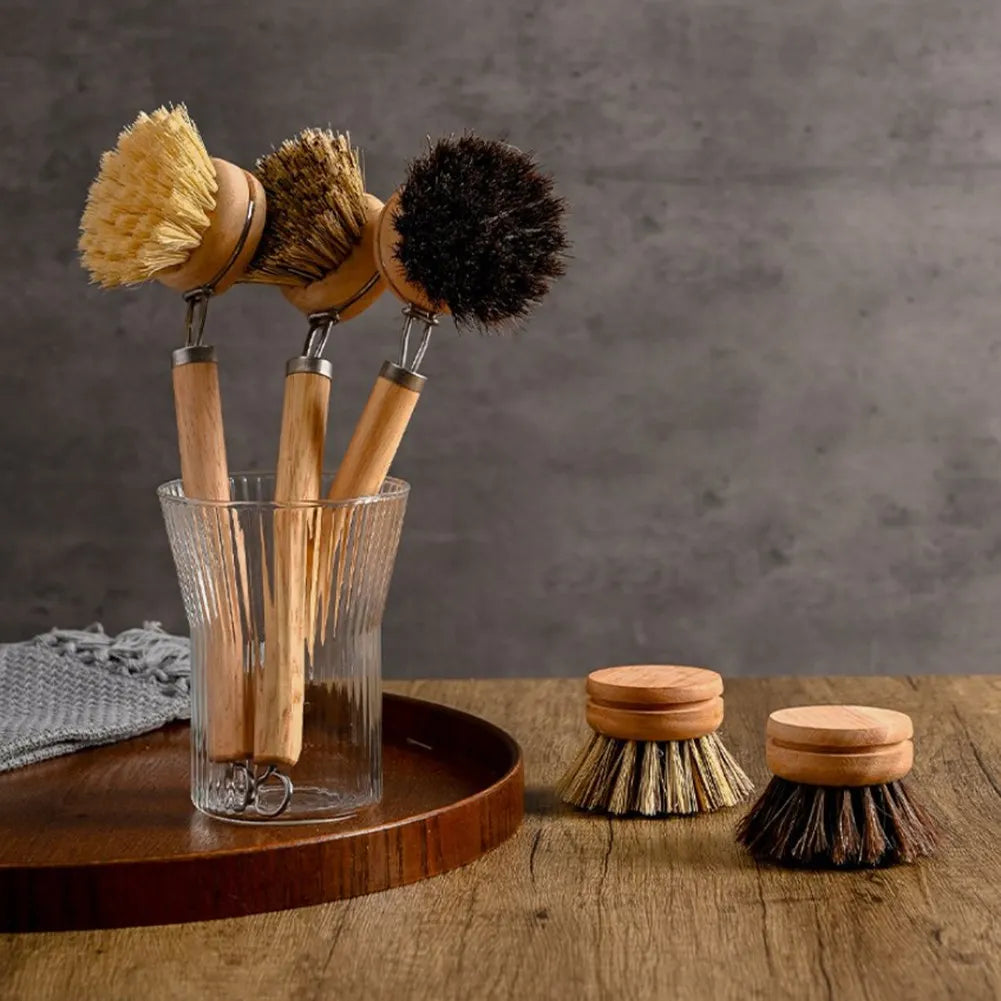 Modern Wooden Dish Scrub Brush