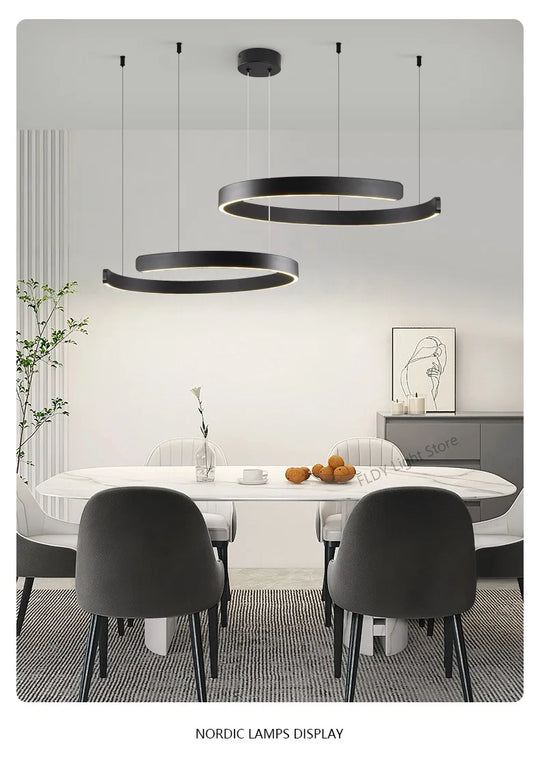 Modern Ring Ceiling lights