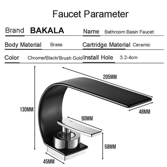 Modern Luxury Curved Faucet