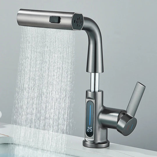 Modern Smart 3 Spout Faucet With Digital Thermostat