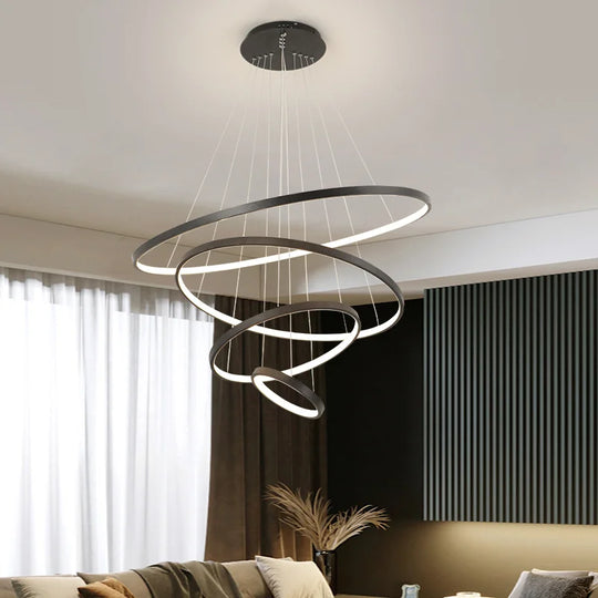 Lustre Nordic LED Chandelier